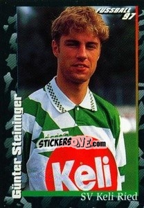 Figurina Günter Steininger - Österreichische Fußball-Bundesliga 1996-1997 n. 162 - Panini