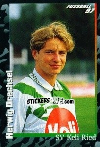 Figurina Herwig Drechsel - Österreichische Fußball-Bundesliga 1996-1997 n. 168 - Panini