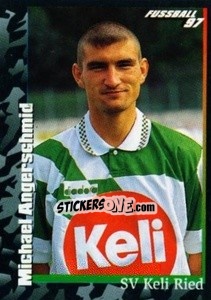 Cromo Michael Angerschmid - Österreichische Fußball-Bundesliga 1996-1997 - Panini