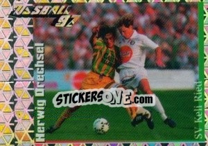 Figurina Herwig Drechsel - Österreichische Fußball-Bundesliga 1996-1997 n. 176 - Panini