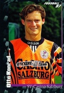 Figurina Otto Konrad - Österreichische Fußball-Bundesliga 1996-1997 n. 183 - Panini