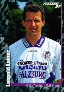 Figurina Leopold Lainer - Österreichische Fußball-Bundesliga 1996-1997 n. 184 - Panini