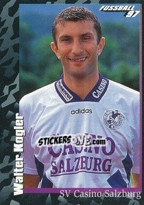 Sticker Walter Kogler - Österreichische Fußball-Bundesliga 1996-1997 - Panini