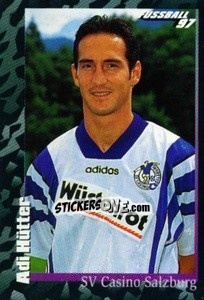 Cromo Adi Hütter - Österreichische Fußball-Bundesliga 1996-1997 - Panini