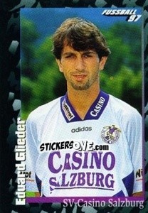 Cromo Eduard Glieder - Österreichische Fußball-Bundesliga 1996-1997 - Panini
