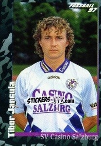 Sticker Tibor Jancula - Österreichische Fußball-Bundesliga 1996-1997 n. 197 - Panini
