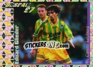 Cromo Eduard Glieder - Österreichische Fußball-Bundesliga 1996-1997 n. 201 - Panini