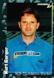 Sticker Kurt Garger - Österreichische Fußball-Bundesliga 1996-1997 - Panini