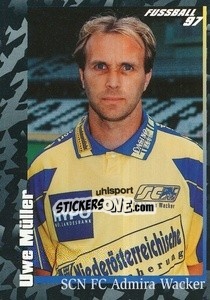 Sticker Uwe Müller - Österreichische Fußball-Bundesliga 1996-1997 - Panini
