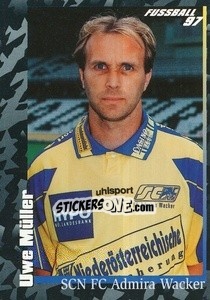 Figurina Uwe Müller - Österreichische Fußball-Bundesliga 1996-1997 n. 209 - Panini