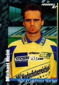 Figurina Michael Helm - Österreichische Fußball-Bundesliga 1996-1997 n. 210 - Panini