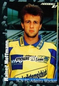 Sticker Rainer Hoffmann - Österreichische Fußball-Bundesliga 1996-1997 - Panini
