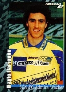 Cromo Ilaylo Ilarionov - Österreichische Fußball-Bundesliga 1996-1997 - Panini