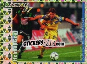 Cromo Helmut Graf - Österreichische Fußball-Bundesliga 1996-1997 - Panini