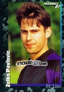 Sticker Zelko Pavlovic - Österreichische Fußball-Bundesliga 1996-1997 n. 230 - Panini