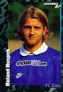 Figurina Roland Huspek - Österreichische Fußball-Bundesliga 1996-1997 n. 236 - Panini
