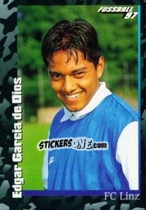 Cromo Edgar Garcia de Dios - Österreichische Fußball-Bundesliga 1996-1997 - Panini