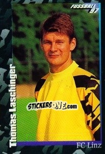 Figurina Thomas Laschinger - Österreichische Fußball-Bundesliga 1996-1997 n. 245 - Panini