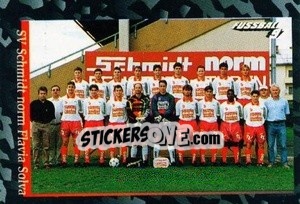 Cromo Mannschaft (SV Schmidt norm Flavia Solva) - Österreichische Fußball-Bundesliga 1996-1997 - Panini