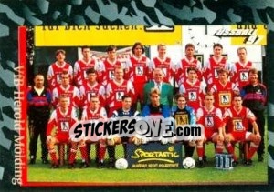 Cromo Mannschaft (VfB Herold Mödling) - Österreichische Fußball-Bundesliga 1996-1997 - Panini