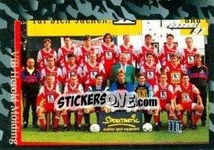 Sticker Mannschaft (VfB Herold Mödling) - Österreichische Fußball-Bundesliga 1996-1997 n. 254 - Panini