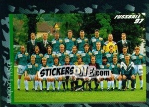 Cromo Mannschaft (DSV Leoben) - Österreichische Fußball-Bundesliga 1996-1997 - Panini