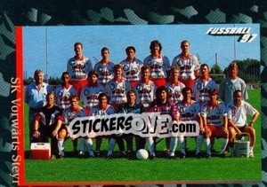 Sticker Mannschaft (SK Vorwärts Steyr) - Österreichische Fußball-Bundesliga 1996-1997 - Panini