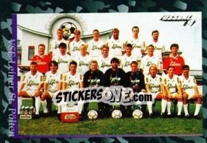 Cromo Mannschaft (VSE Leiner St. Pölten) - Österreichische Fußball-Bundesliga 1996-1997 - Panini