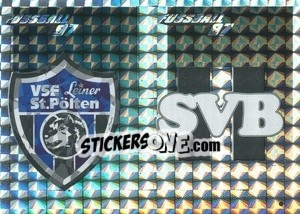 Sticker Wappen (VSE Leiner St. Pölten - SV Sparkasse Braunau) - Österreichische Fußball-Bundesliga 1996-1997 - Panini