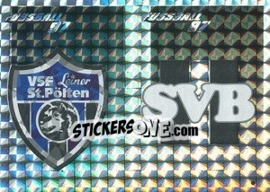 Figurina Wappen (VSE Leiner St. Pölten - SV Sparkasse Braunau) - Österreichische Fußball-Bundesliga 1996-1997 - Panini