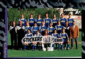 Cromo Mannschaft (FC Kufstein) - Österreichische Fußball-Bundesliga 1996-1997 - Panini