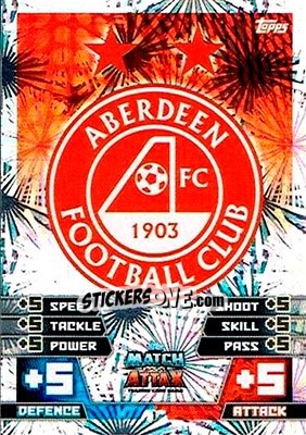Sticker Club Badge - SPFL 2014-2015. Match Attax n. 1 - Topps