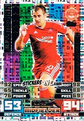 Sticker Niall McGinn - SPFL 2014-2015. Match Attax n. 18 - Topps