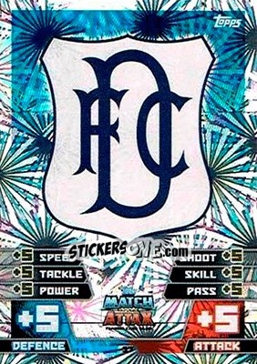 Sticker Club Badge - SPFL 2014-2015. Match Attax - Topps