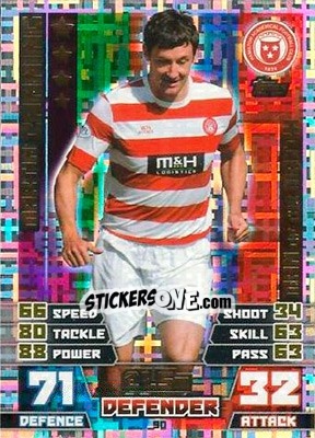 Sticker Martin Canning - SPFL 2014-2015. Match Attax n. 90 - Topps