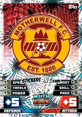 Sticker Club Badge - SPFL 2014-2015. Match Attax n. 127 - Topps