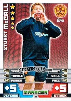 Sticker Stuart McCall - SPFL 2014-2015. Match Attax n. 128 - Topps
