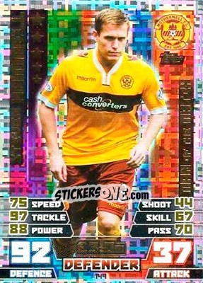 Sticker Steven Hammell - SPFL 2014-2015. Match Attax - Topps