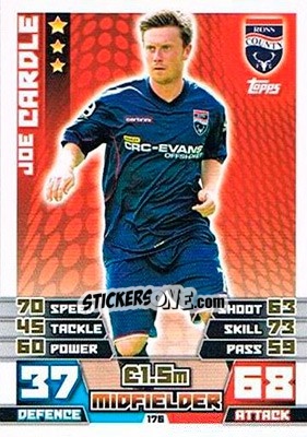 Sticker Joe Carole - SPFL 2014-2015. Match Attax n. 176 - Topps