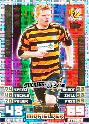 Sticker Ryan McCord - SPFL 2014-2015. Match Attax n. 221 - Topps
