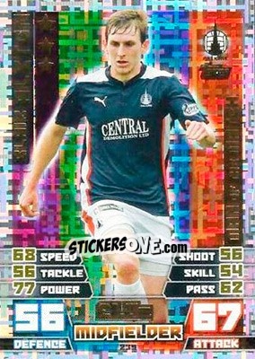 Sticker Blair Alston - SPFL 2014-2015. Match Attax - Topps