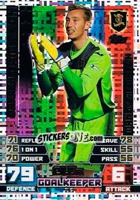 Sticker Darren Jamieson - SPFL 2014-2015. Match Attax - Topps