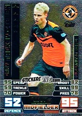 Cromo Gary Mackay-Steven - SPFL 2014-2015. Match Attax - Topps