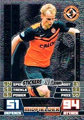 Cromo Gary Mackay-Steven - SPFL 2014-2015. Match Attax - Topps