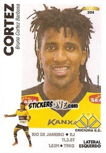 Sticker Cortez - Campeonato Brasileiro 2014 n. 103 - Panini