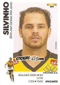 Sticker Silvinho - Campeonato Brasileiro 2014 n. 111 - Panini