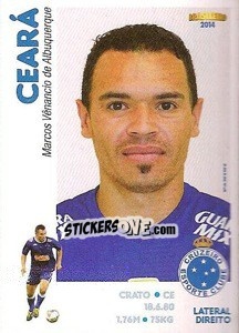 Sticker Marcos Ceará - Campeonato Brasileiro 2014 n. 114 - Panini