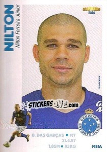 Sticker Nilton - Campeonato Brasileiro 2014 n. 123 - Panini