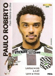 Cromo Paulo Roberto - Campeonato Brasileiro 2014 - Panini