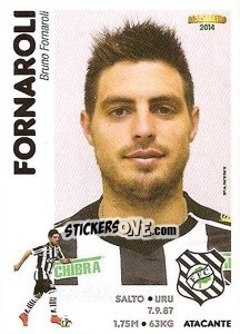 Sticker Fornaroli - Campeonato Brasileiro 2014 n. 138 - Panini